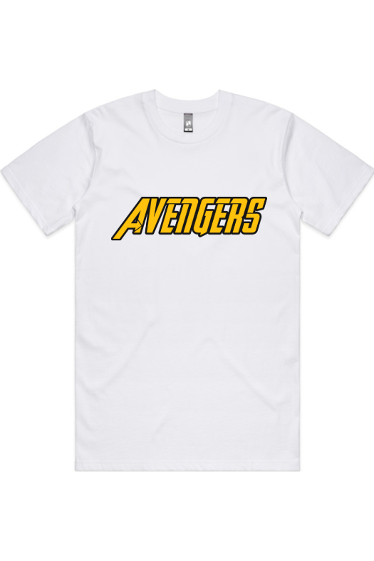 Elite Avengers (2) Adults Supporter Tee White