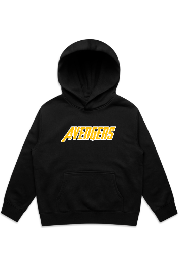 Elite Avengers (2) Youth Supporter Hoodie Black