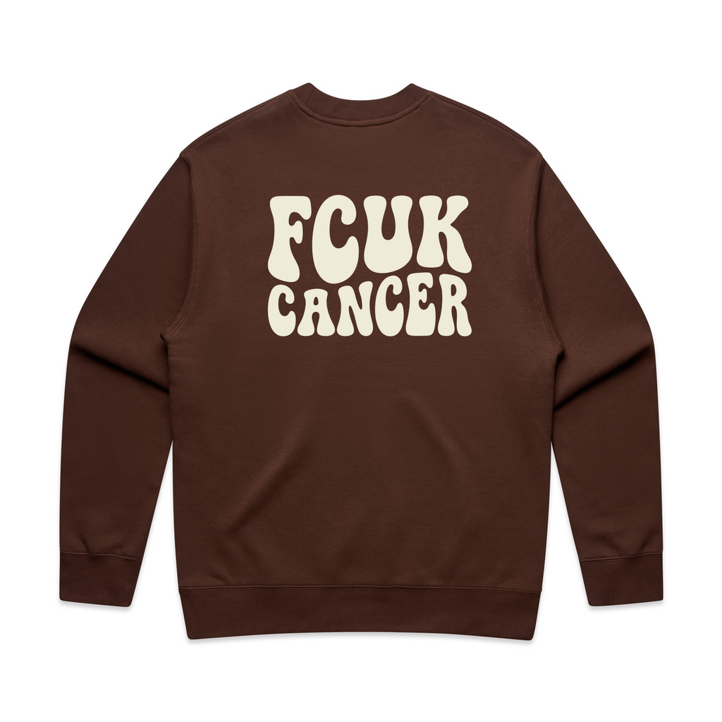 FCUK CANCER CHESTNUT CREWNECK