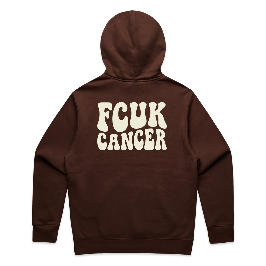 FCUK CANCER CHESTNUT HOODIE