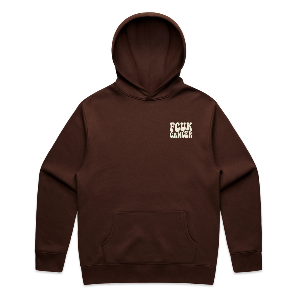 FCUK CANCER CHESTNUT HOODIE