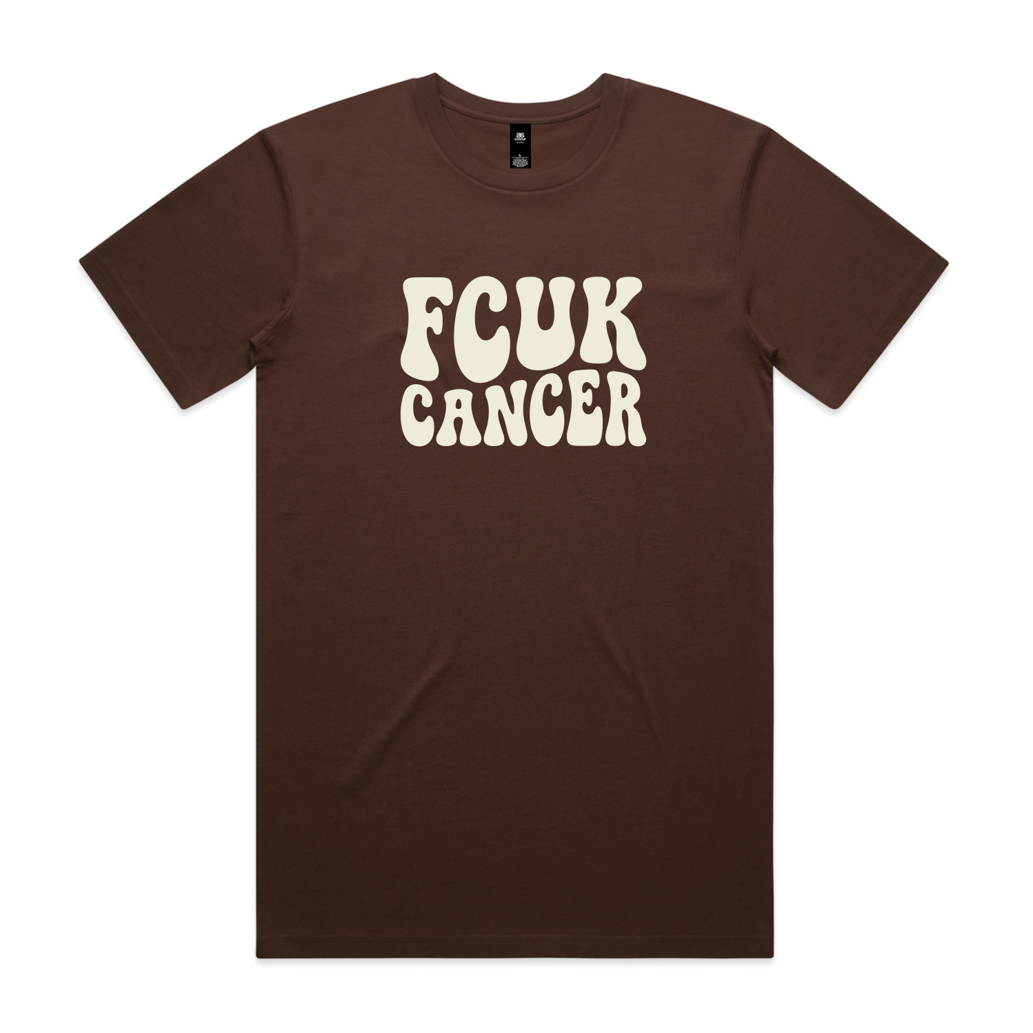 FCUK CANCER CHESTNUT TEE