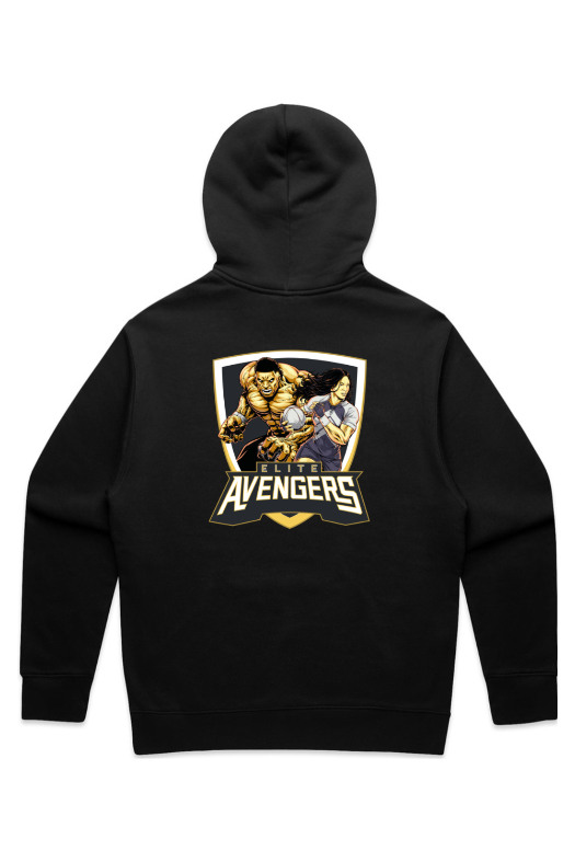 Elite Avengers (OG) Adults Supporter Hoodie Black