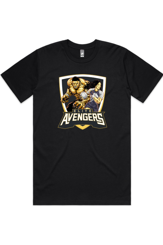 Elite Avengers (OG) Adults Supporter Tee Black