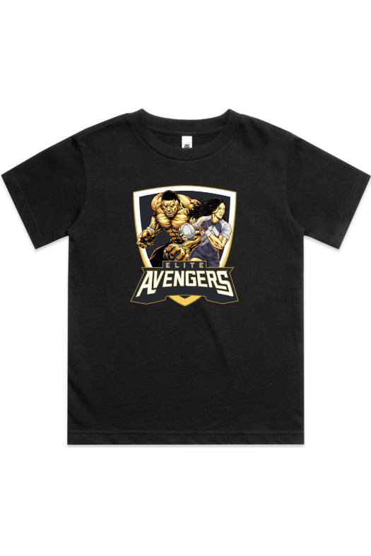 Elite Avengers (OG) Youth Supporter Tee Black