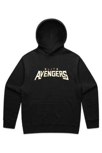 Elite Avengers (1) Adults Supporter Hoodie Black