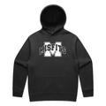 Adults Hoodie - Misfits Touch White Logo (Black)