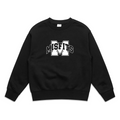 Kids Crew - Misfits Touch White Logo (Black & Grey)