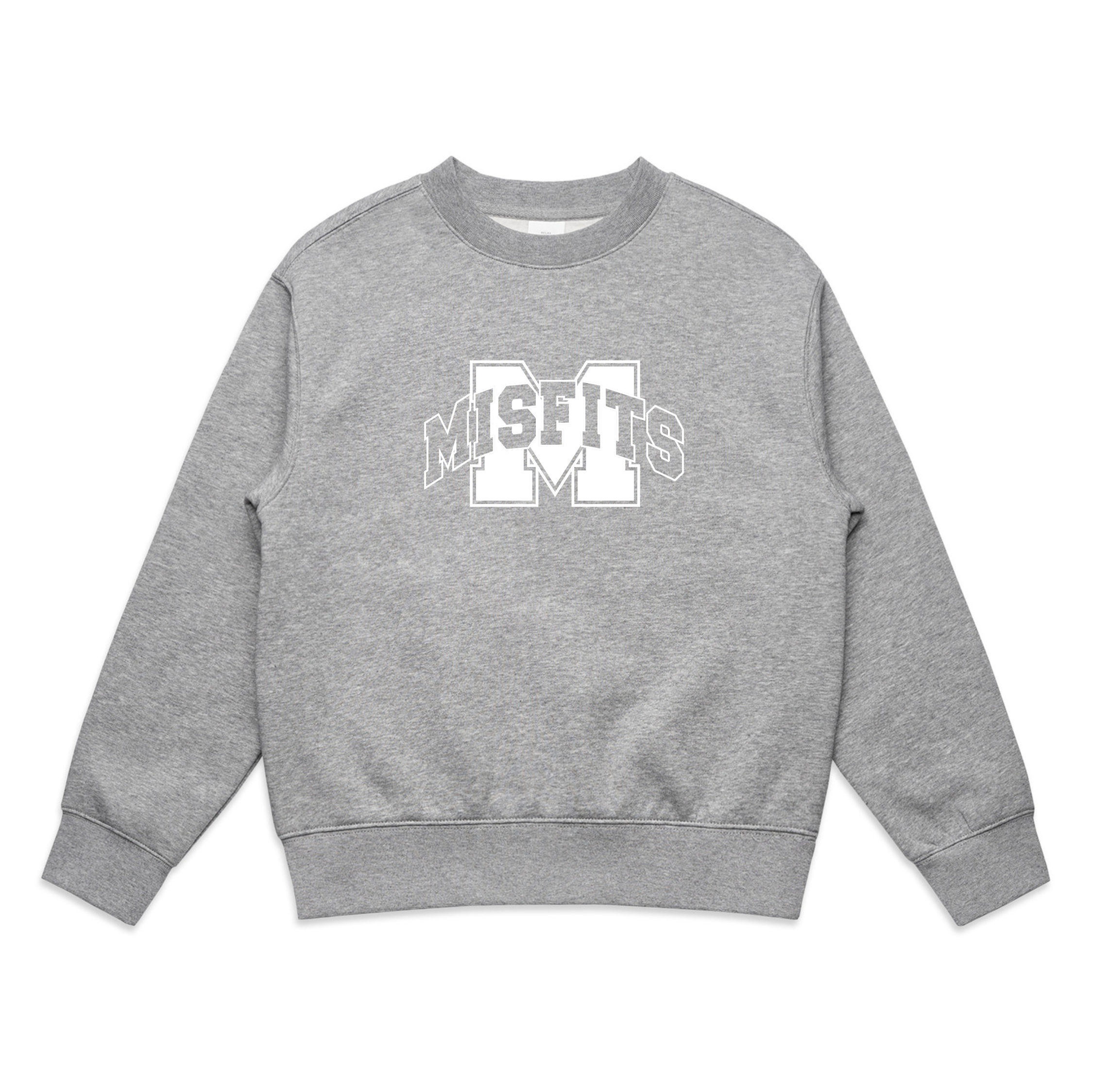 Kids Crew - Misfits Touch White Logo (Black & Grey)