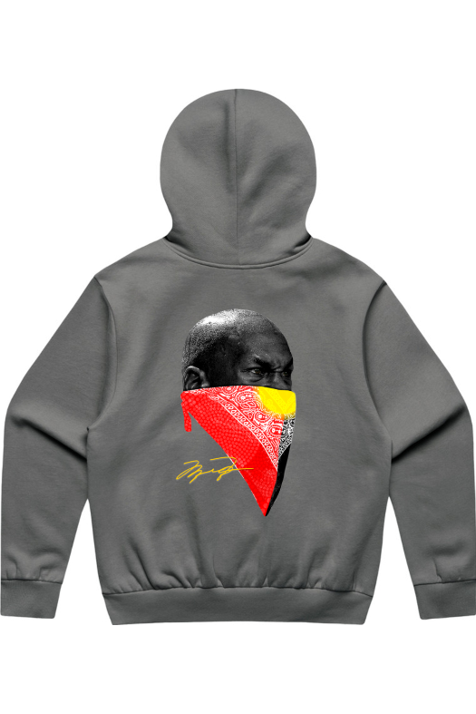 Mj Bandana Shadow Box Hoodie