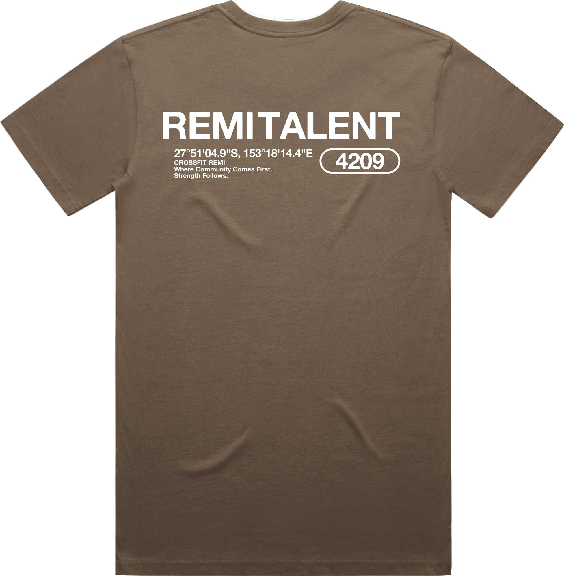 Crossfit Remi Staple Walnut Tee