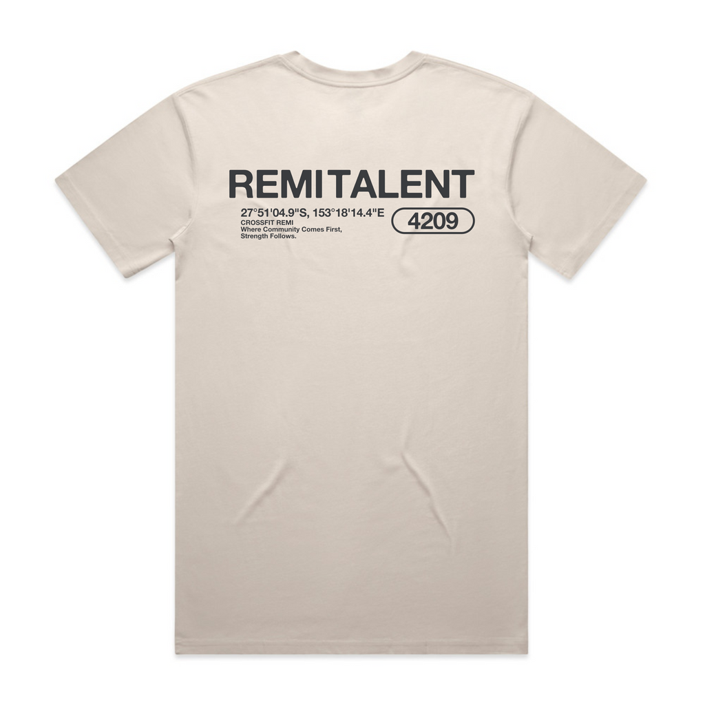 Crossfit Remi Staple Bone Tee