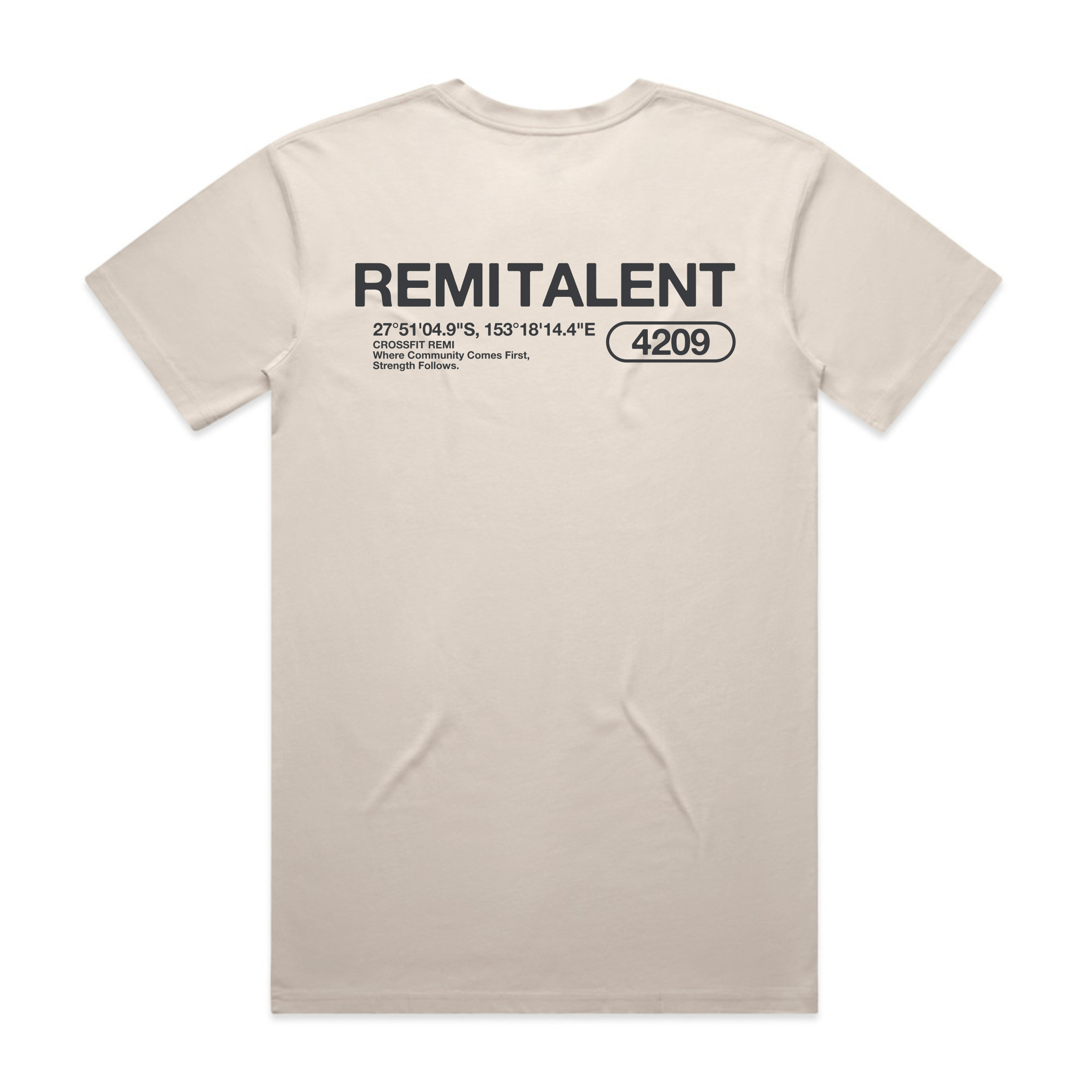 Crossfit Remi Staple Bone Tee