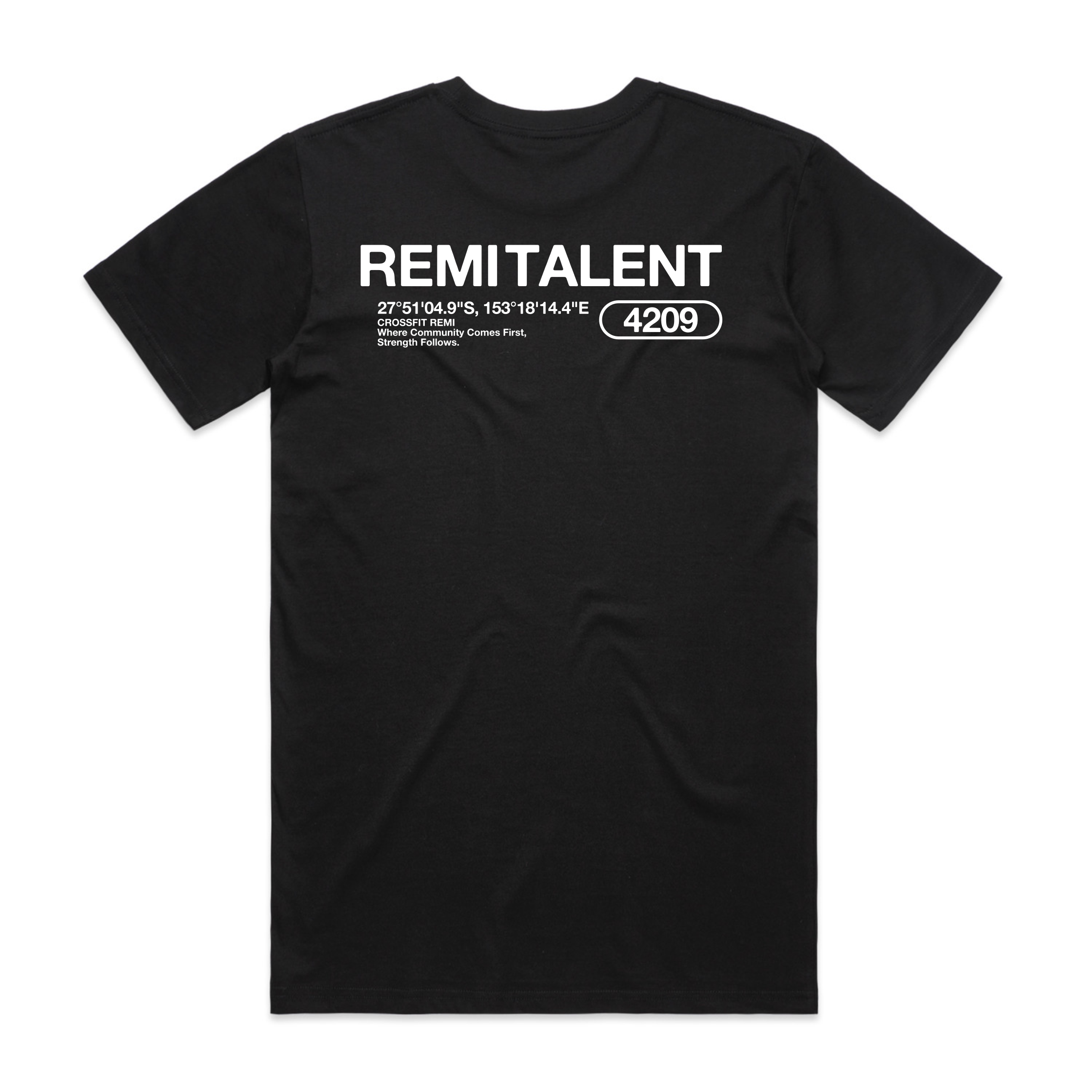 Crossfit Remi Staple Black Tee