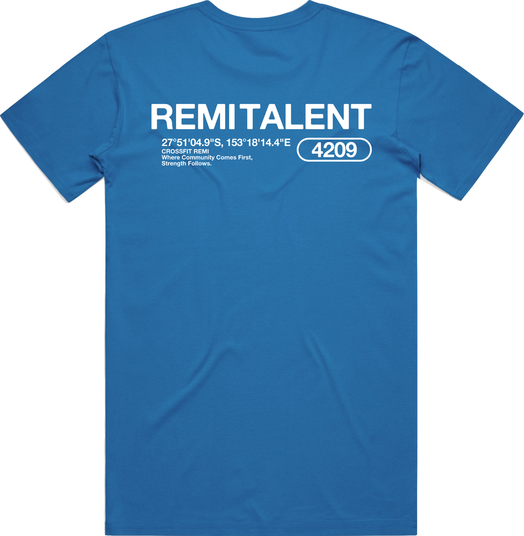 Crossfit Remi Staple Arctic Blue Tee