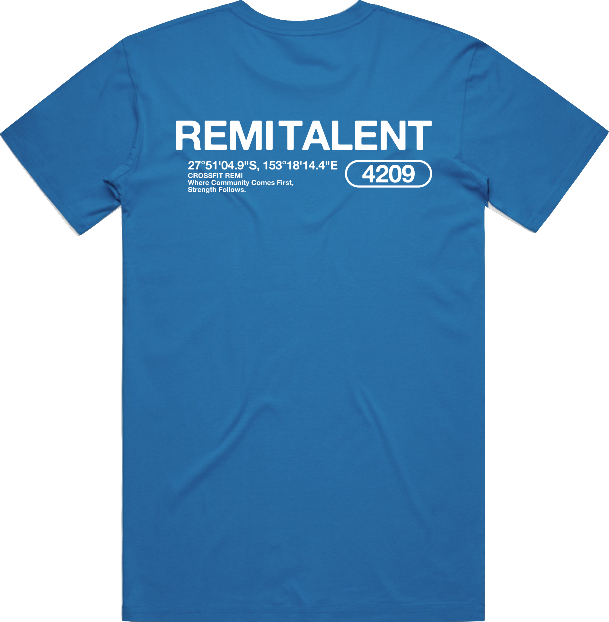 Crossfit Remi Staple Arctic Blue Tee