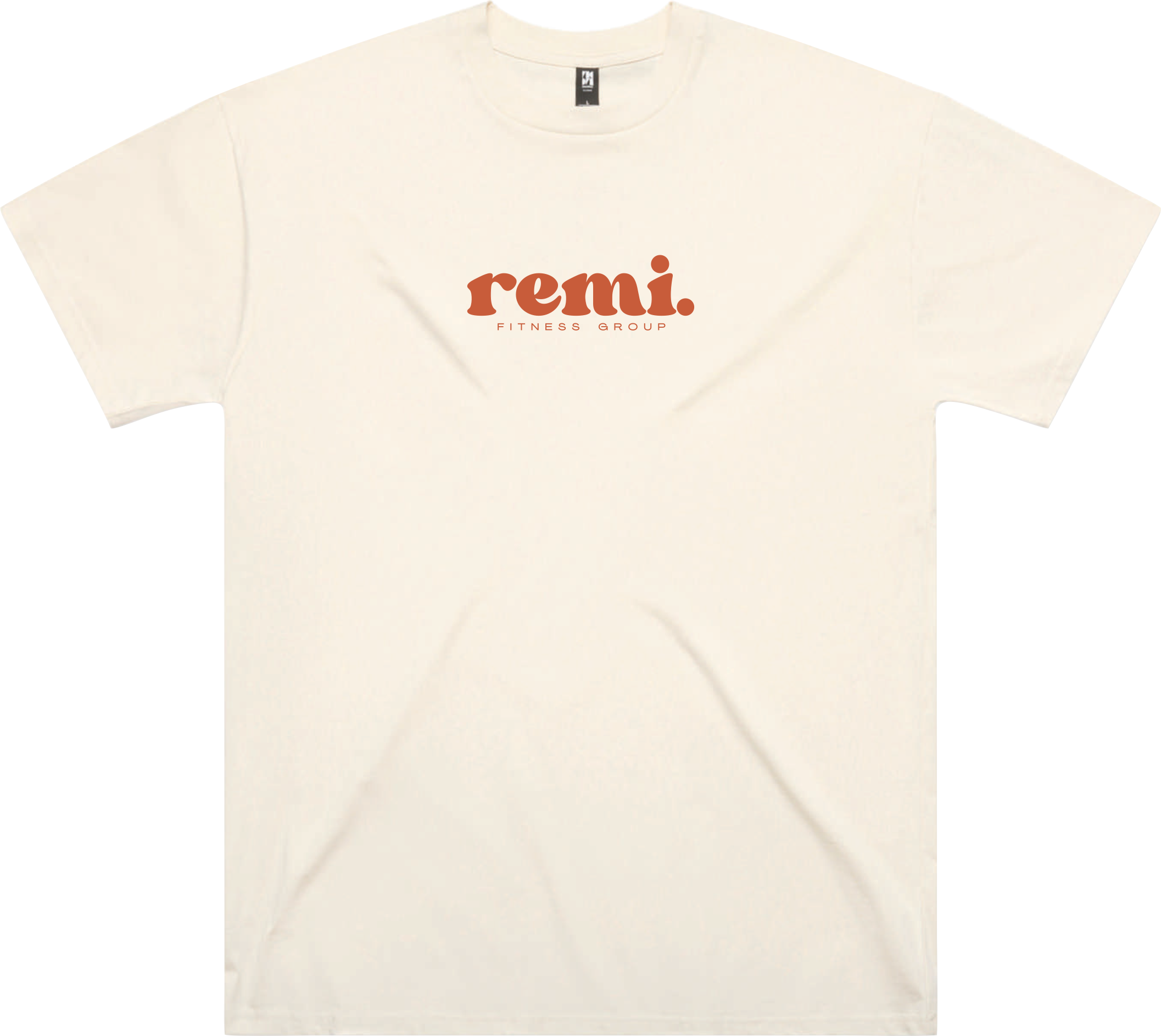 Crossfit Remi Classic Oversized Ecru Tee