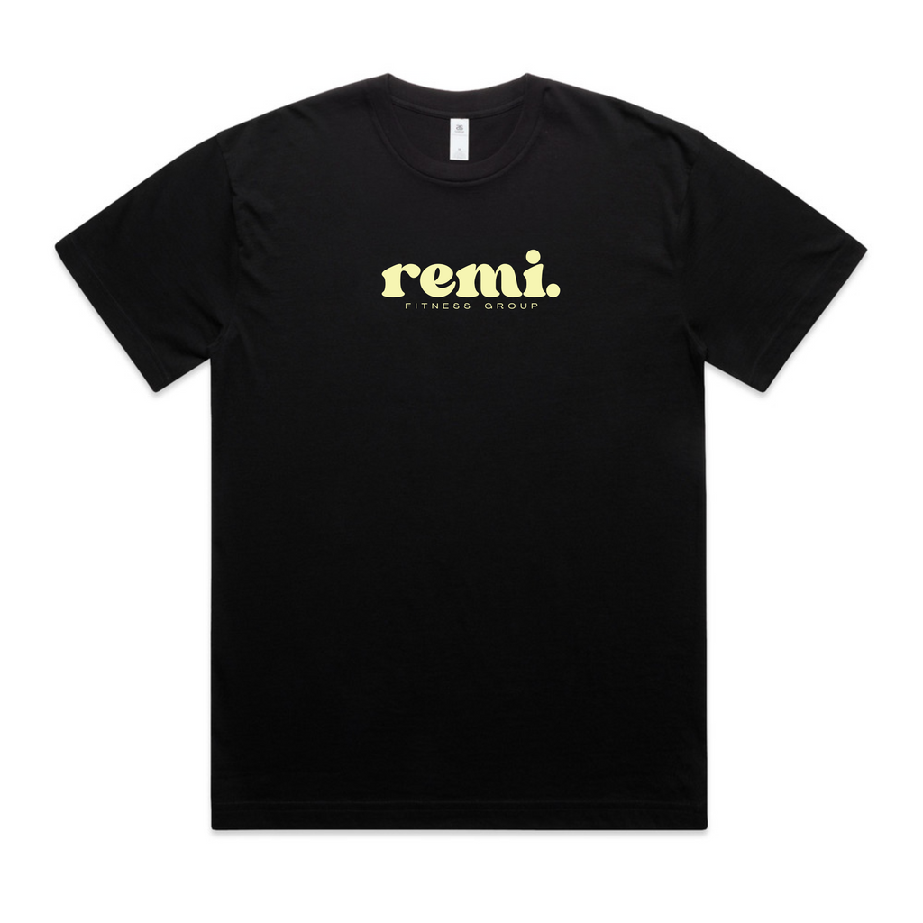 Crossfit Remi Block Oversized Black Tee