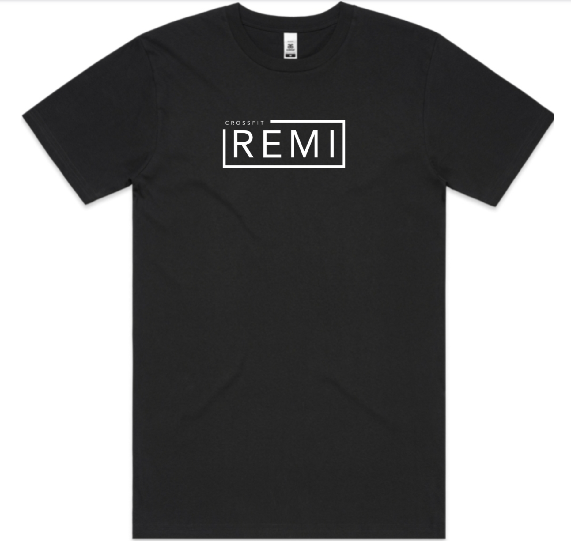 Crossfit Remi Athlete Block Oversized Black Tee