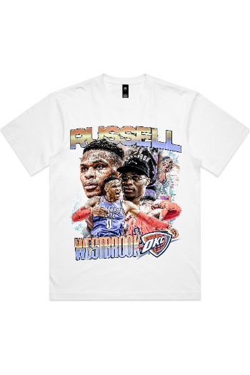 Russell Westbrook Adult Box Tee