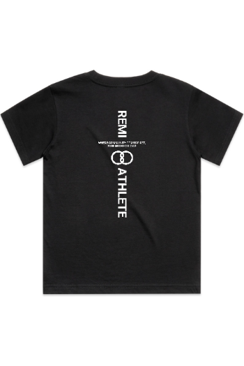 Crossfit Remi Athlete Classic Youth Black Tee